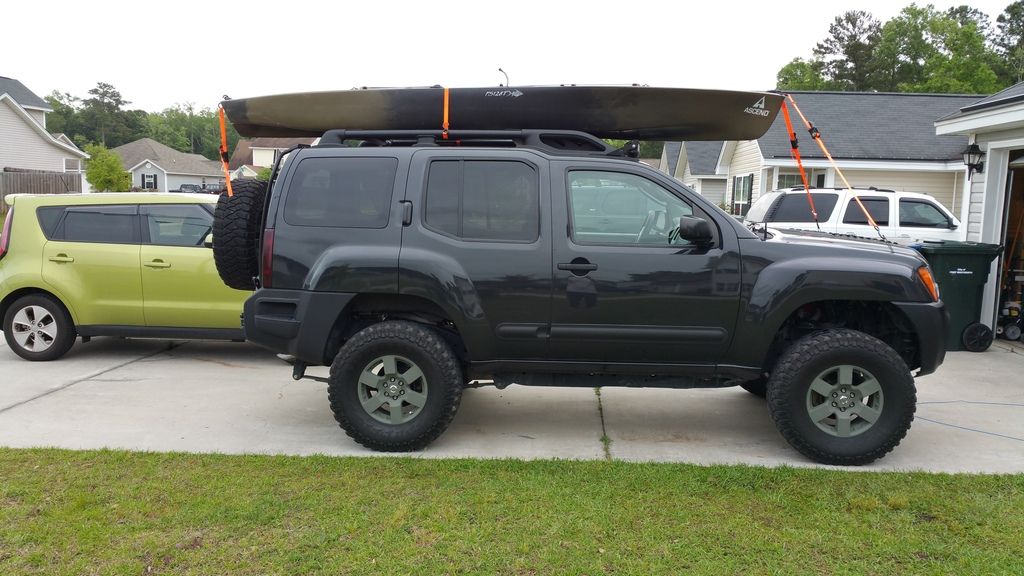 Best Kayak Racks for Stock Roof Rack Second Generation Nissan Xterra
